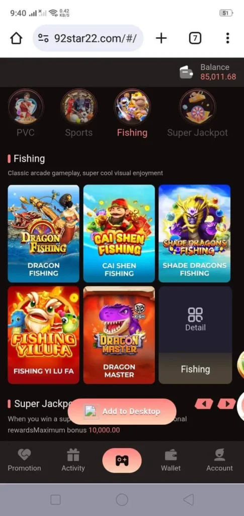 92 star fishing games list image